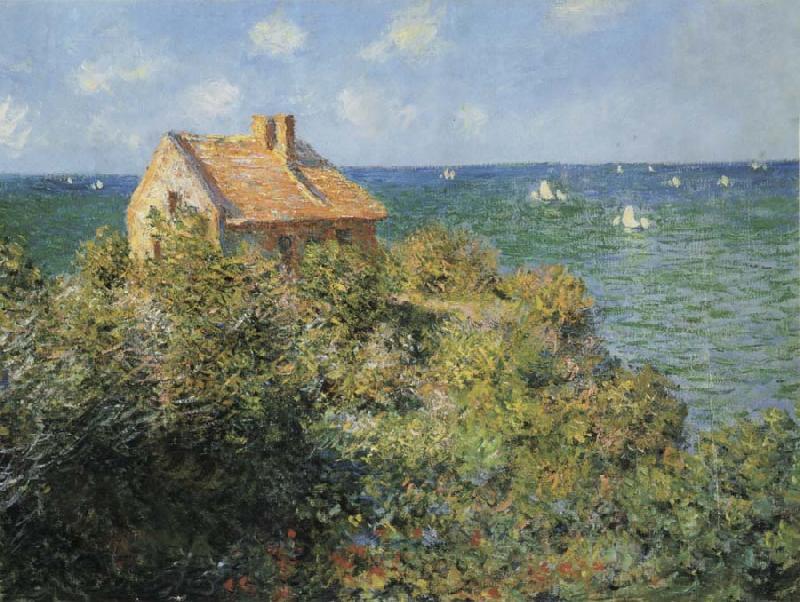 Claude Monet The Fisherman s House at Varengeville France oil painting art